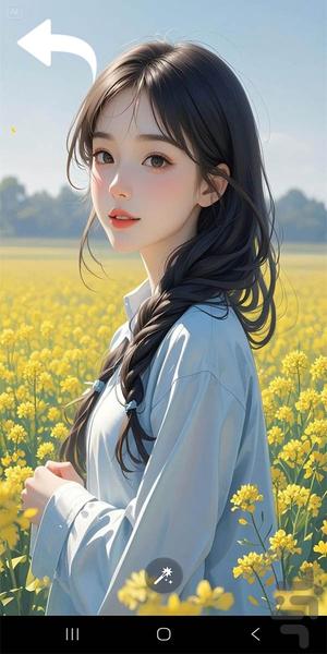 تصویر زمینه دخترانه - عکس برنامه موبایلی اندروید