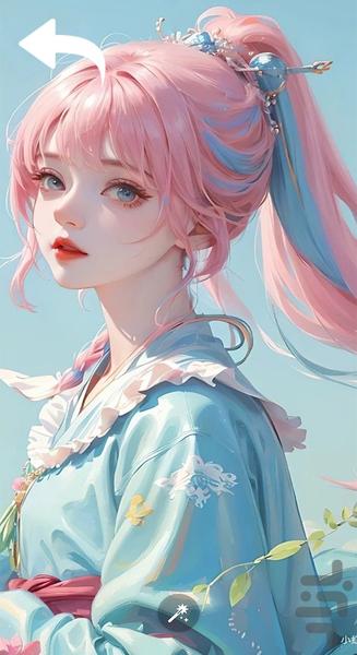 تصویر زمینه دخترونه - عکس برنامه موبایلی اندروید