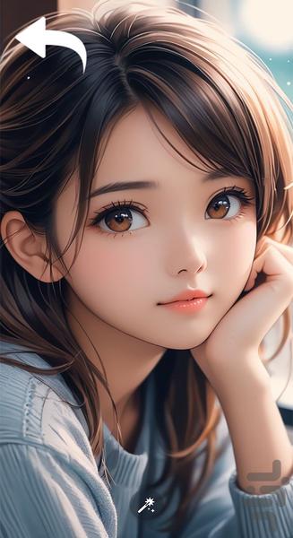 تصویر زمینه دخترانه - عکس برنامه موبایلی اندروید