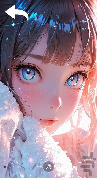 تصویر زمینه دخترانه - عکس برنامه موبایلی اندروید