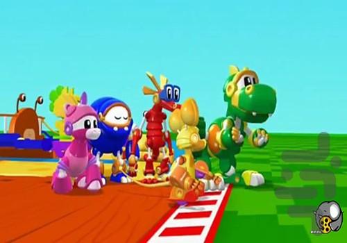 کارتون حیوانات ماشینی - Image screenshot of android app