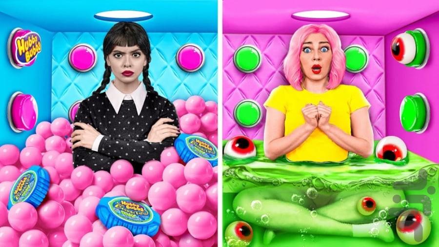 چالش خنده دار دکمه - عکس برنامه موبایلی اندروید