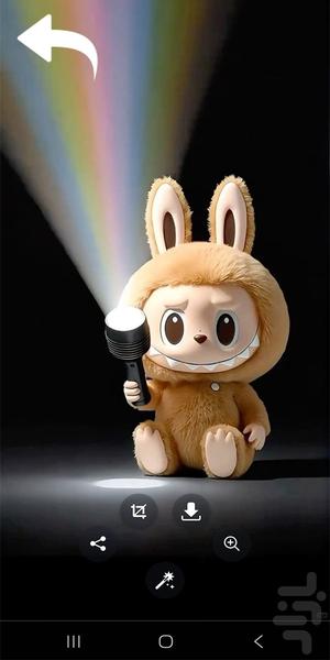 تصویر زمینه دخترانه لبوبو - Image screenshot of android app