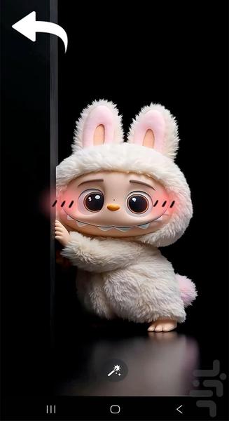 تصویر زمینه دخترانه لبوبو - Image screenshot of android app