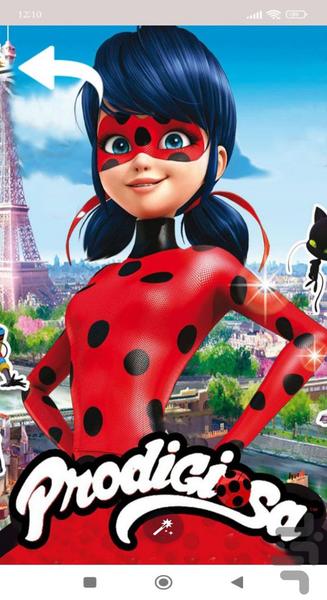 تصویر زمینه دختر کفشدوزکی | والپیپر - عکس برنامه موبایلی اندروید