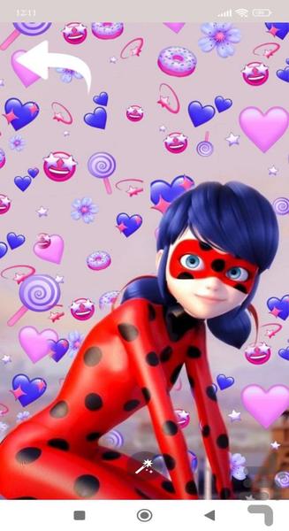 تصویر زمینه دختر کفشدوزکی | والپیپر - عکس برنامه موبایلی اندروید