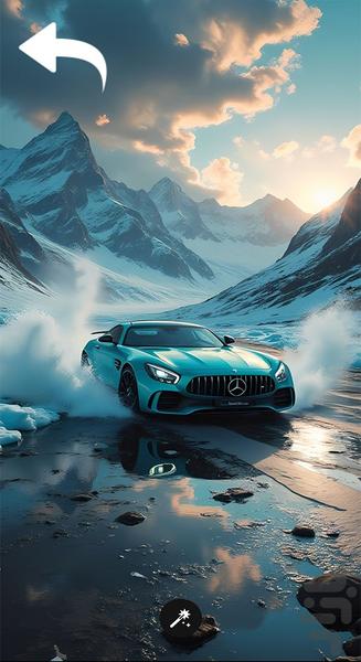 تصویر زمینه ماشین لاکچری - عکس برنامه موبایلی اندروید