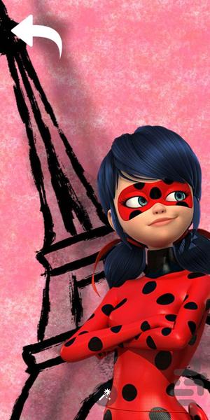 تصویر زمینه دختر کفشدوزکی - عکس برنامه موبایلی اندروید