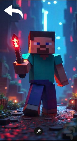تصویر زمینه ماینکرافت - عکس برنامه موبایلی اندروید
