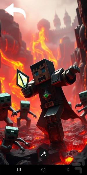 تصویر زمینه ماینکرافت - عکس برنامه موبایلی اندروید