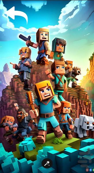 تصویر زمینه ماینکرافت - Image screenshot of android app