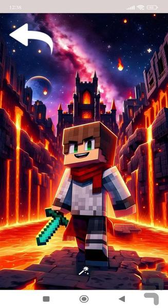 تصویر زمینه ماینکرافت - Image screenshot of android app