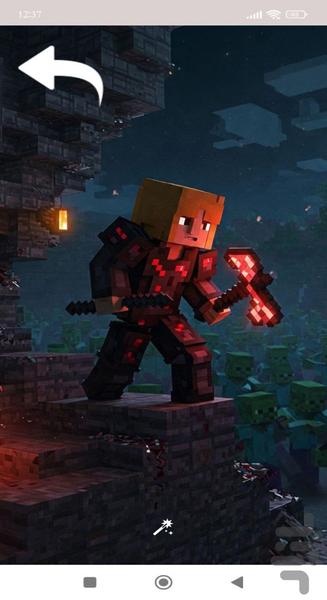 تصویر زمینه ماینکرافت - Image screenshot of android app