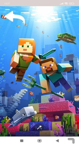 تصویر زمینه ماینکرافت - Image screenshot of android app