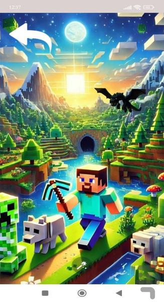 تصویر زمینه ماینکرافت - Image screenshot of android app
