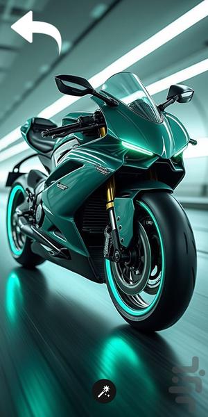 تصویر زمینه موتور - Image screenshot of android app