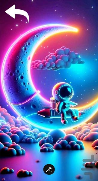 تصویر زمینه نئونی - عکس برنامه موبایلی اندروید