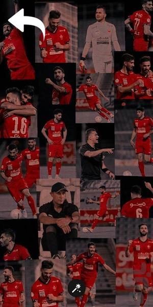 تصویر زمینه قرمز - عکس برنامه موبایلی اندروید