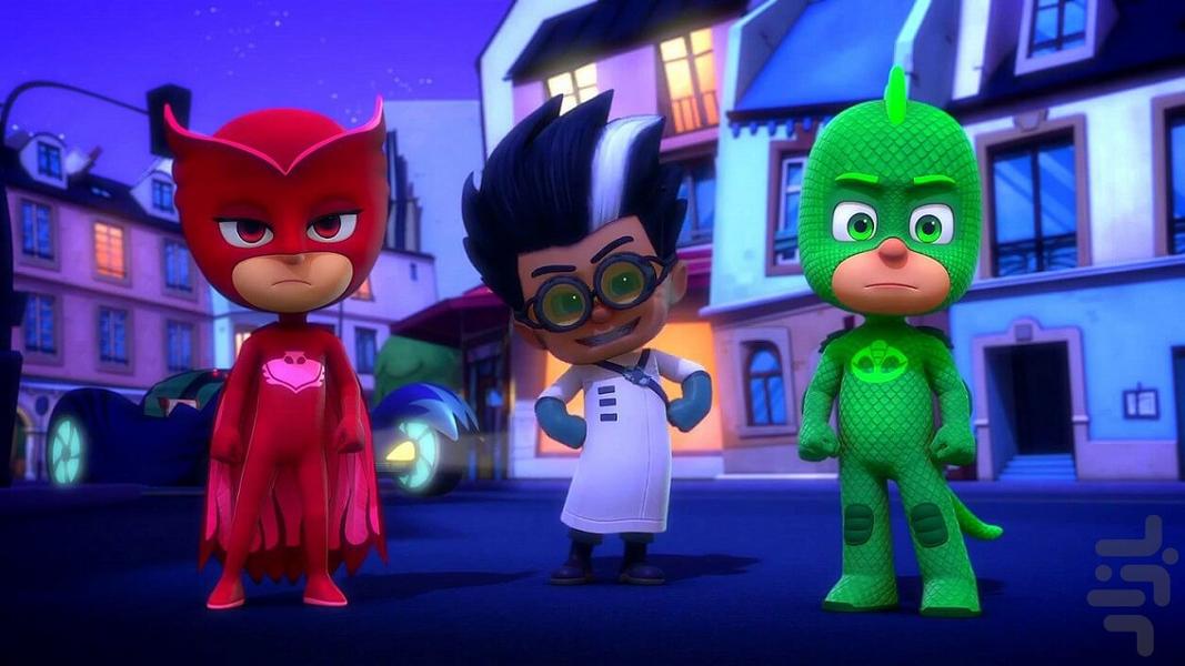 کارتون شب نقاب - Image screenshot of android app