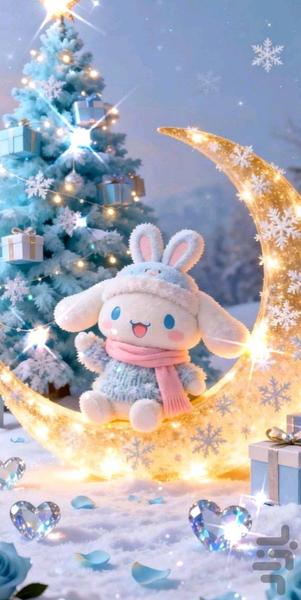 تصویر زمینه دخترانه سینامورول - Image screenshot of android app