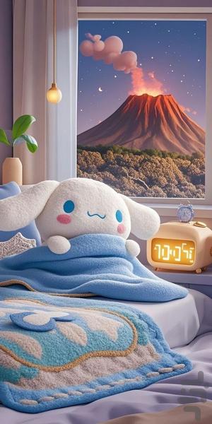 تصویر زمینه دخترانه سینامورول - Image screenshot of android app