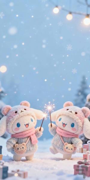 تصویر زمینه دخترانه سینامورول - Image screenshot of android app