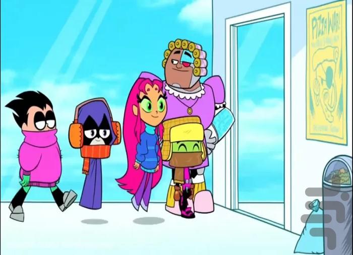 کارتون تایتان های نوجوان دوبله فارسی - عکس برنامه موبایلی اندروید