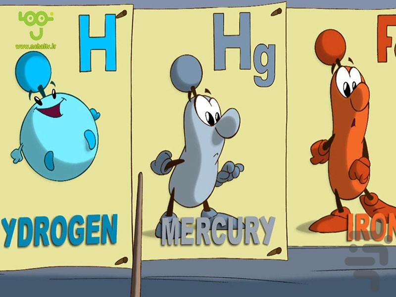 کارتون عناصر - عکس برنامه موبایلی اندروید