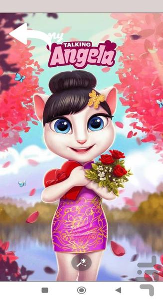 تصویر زمینه آنجلا - Gameplay image of android game