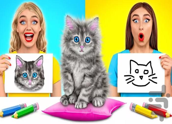 چالش نقاشی | برنامه کودک - Image screenshot of android app