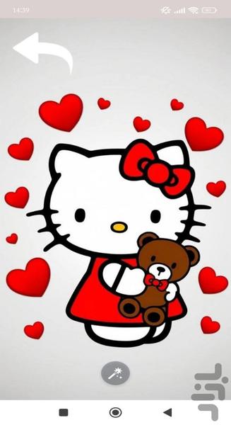 تصویر زمینه هلو کیتی - Image screenshot of android app