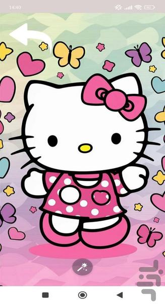 تصویر زمینه هلو کیتی - Image screenshot of android app