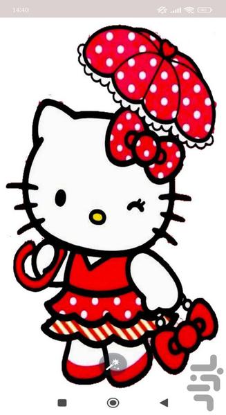 تصویر زمینه هلو کیتی - Image screenshot of android app