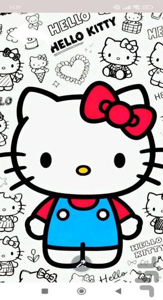 تصویر زمینه هلو کیتی - Image screenshot of android app