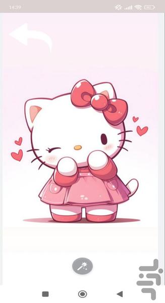 تصویر زمینه هلو کیتی - Image screenshot of android app