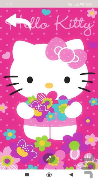 تصویر زمینه هلو کیتی - Image screenshot of android app