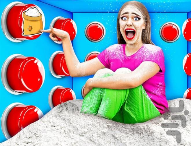 چالش خنده دار دکمه - Image screenshot of android app