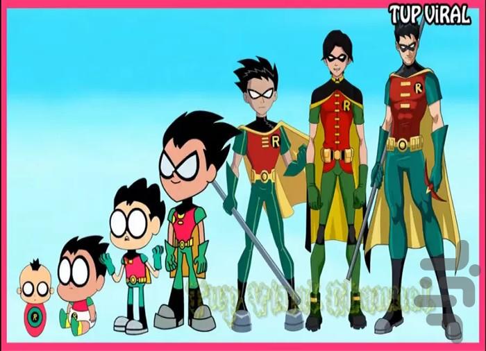 کارتون تایتان های نوجوان دوبله - عکس برنامه موبایلی اندروید