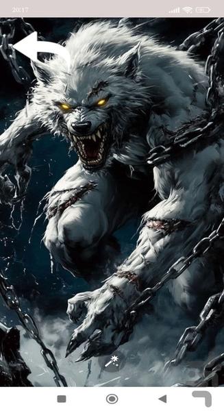 تصویر زمینه گرگینه - Image screenshot of android app