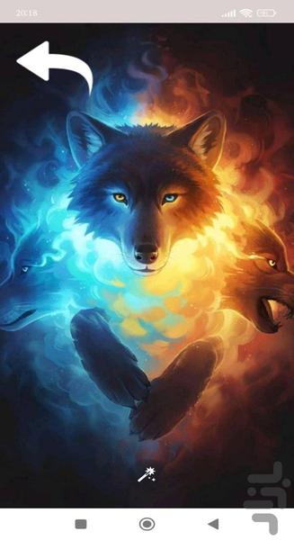 تصویر زمینه گرگینه - Image screenshot of android app