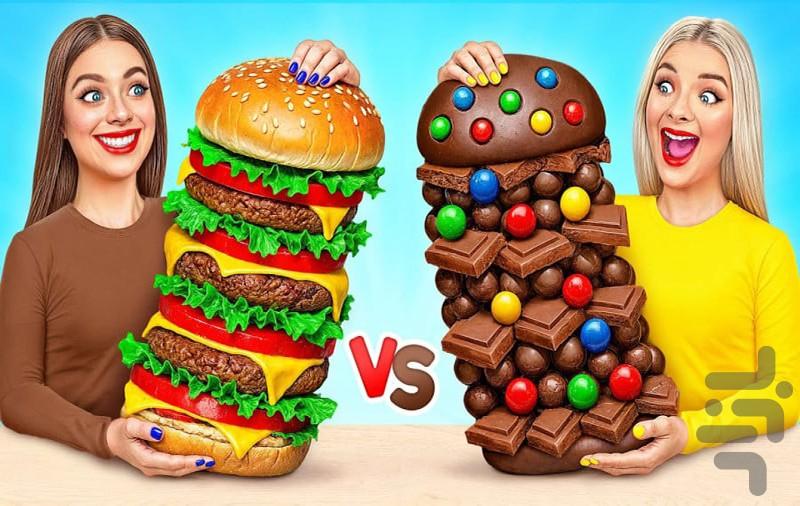 چالش غذایی جدید - عکس برنامه موبایلی اندروید