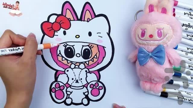 آموزش نقاشی لبوبو | کارتون - عکس برنامه موبایلی اندروید