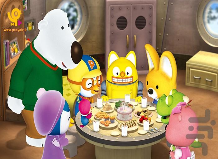 کارتون پنگوِئنی به نام پورورو - عکس برنامه موبایلی اندروید