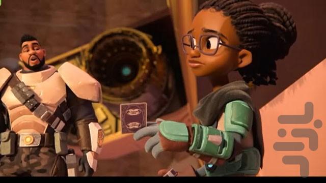 کارتون شکارچی مجرمین فضایی - عکس برنامه موبایلی اندروید