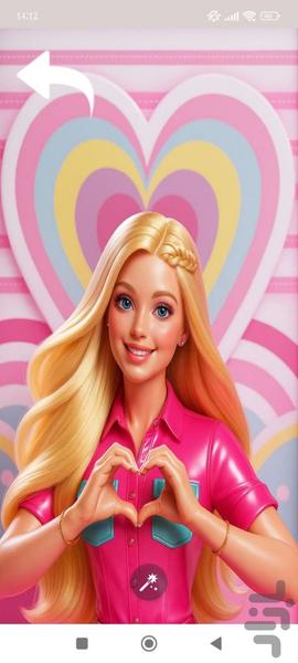تصویر زمینه باربی | والپیپر - Image screenshot of android app