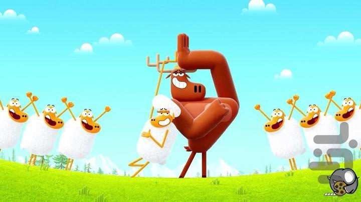 کارتون گوسفند کاراته باز - عکس برنامه موبایلی اندروید