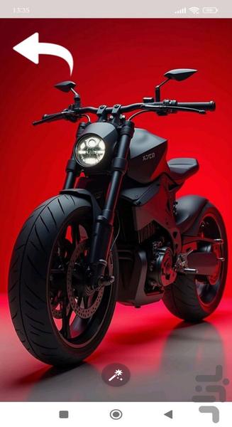 تصویر زمینه موتور سیکلت - Image screenshot of android app