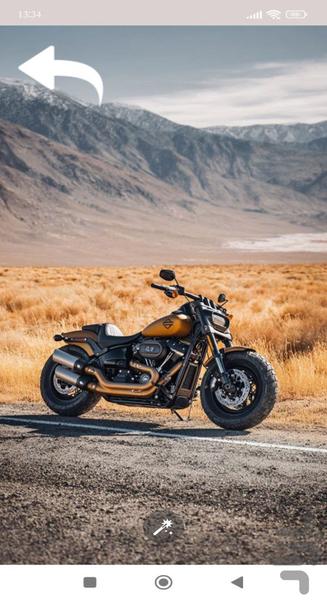 تصویر زمینه موتور سیکلت - Image screenshot of android app