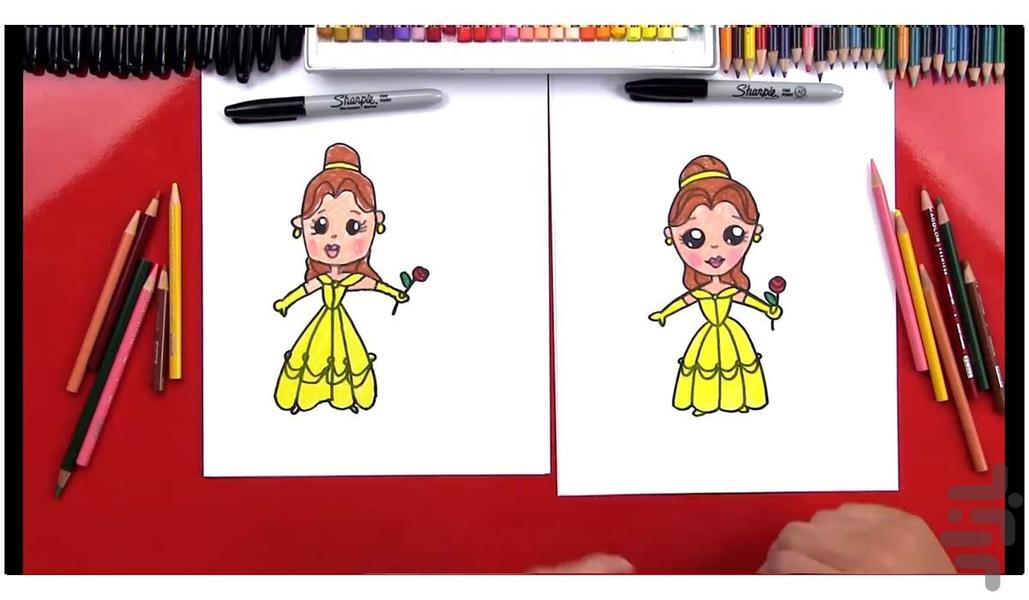 برنامه آموزش نقاشی کودکانه - Image screenshot of android app