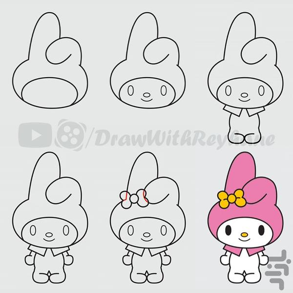 کارتون نقاشی ملودی و کرومی | برنامه - عکس برنامه موبایلی اندروید